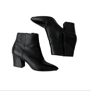 Pointed toe booties